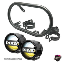 Kit tête de fourche Baja Blackpines avec feux PIAA LPW530 DKW531.