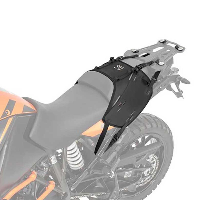 Fixation pour sacoches os base Kriega KOSBA-A sur KTM Adventure.