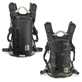 Sac hydratation Kriega Hydro 3 litres noir ou camouflage.
