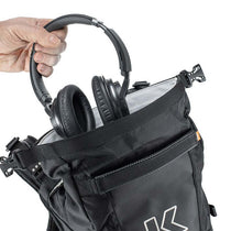 Sac à dos moto étanche Kriega R16 noir.