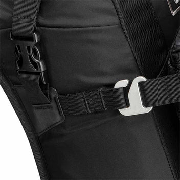 Sac à dos moto étanche Kriega R16 noir.