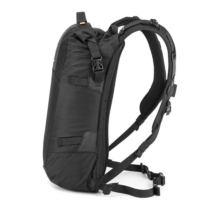 Sac à dos moto étanche Kriega R16 noir.