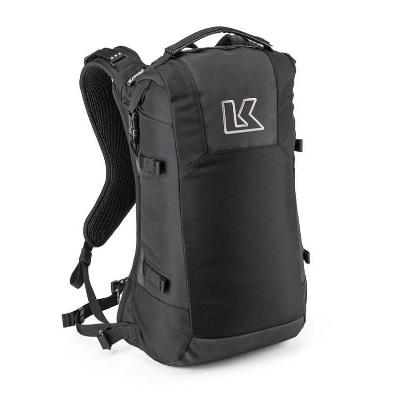 Sac à dos moto étanche Kriega R16 noir.
