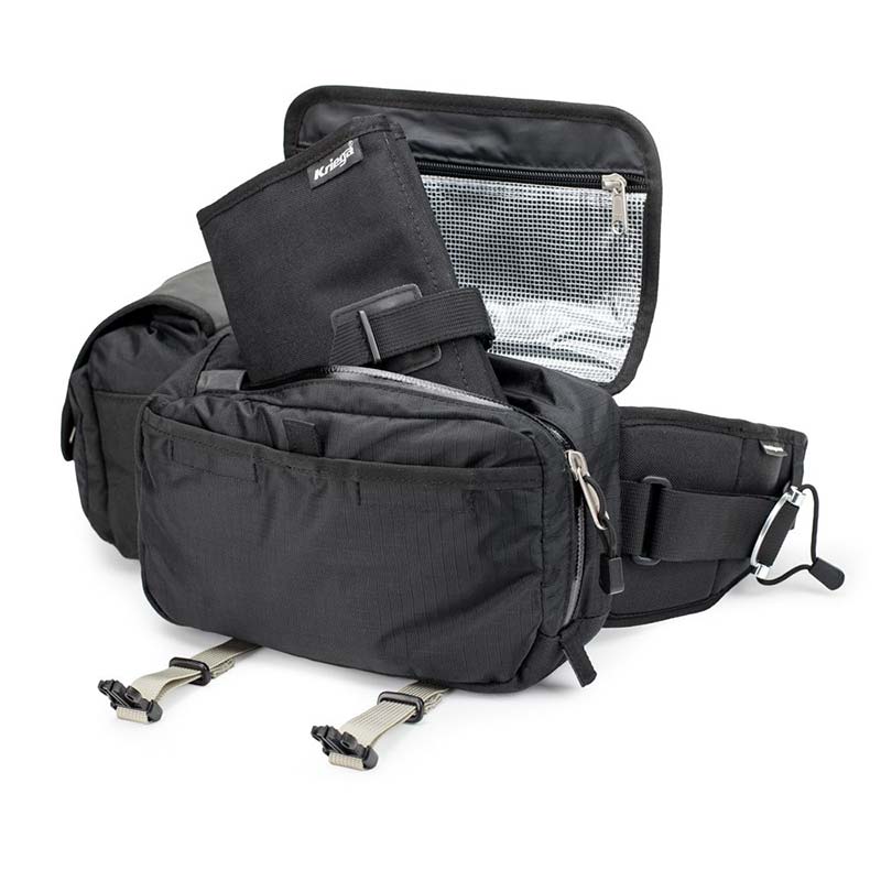 Sacoche banane avec trousse à outils étanche Kriega R8.