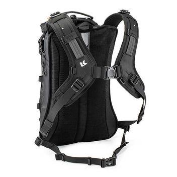 Sac à dos moto Kriega Trail18 harnais quadloc lite.