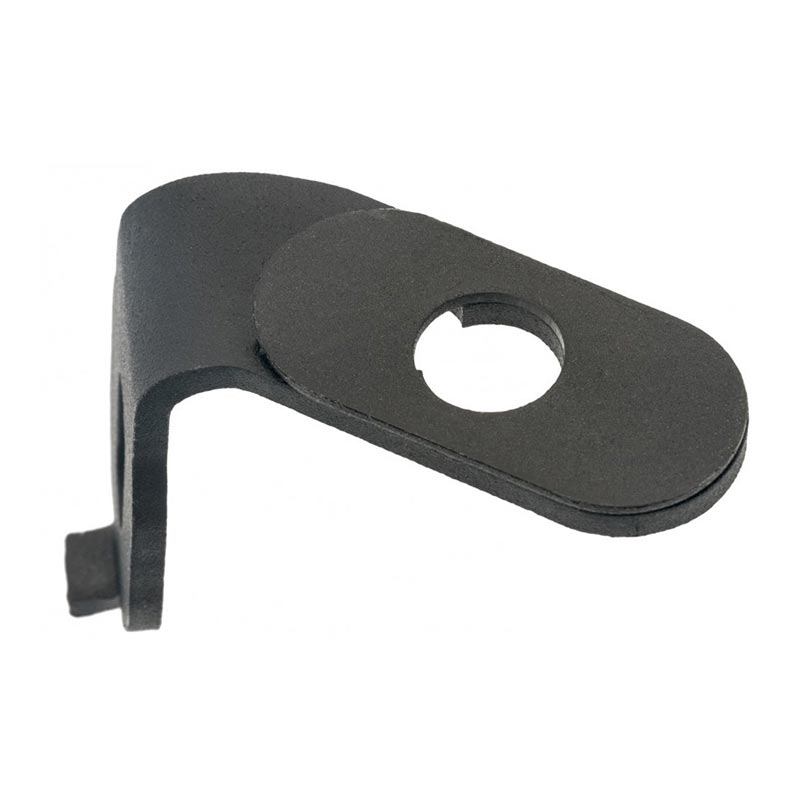 Supports de clignotants sur plaque immatriculation L-Clamps Motone Customs. Blackpines.fr