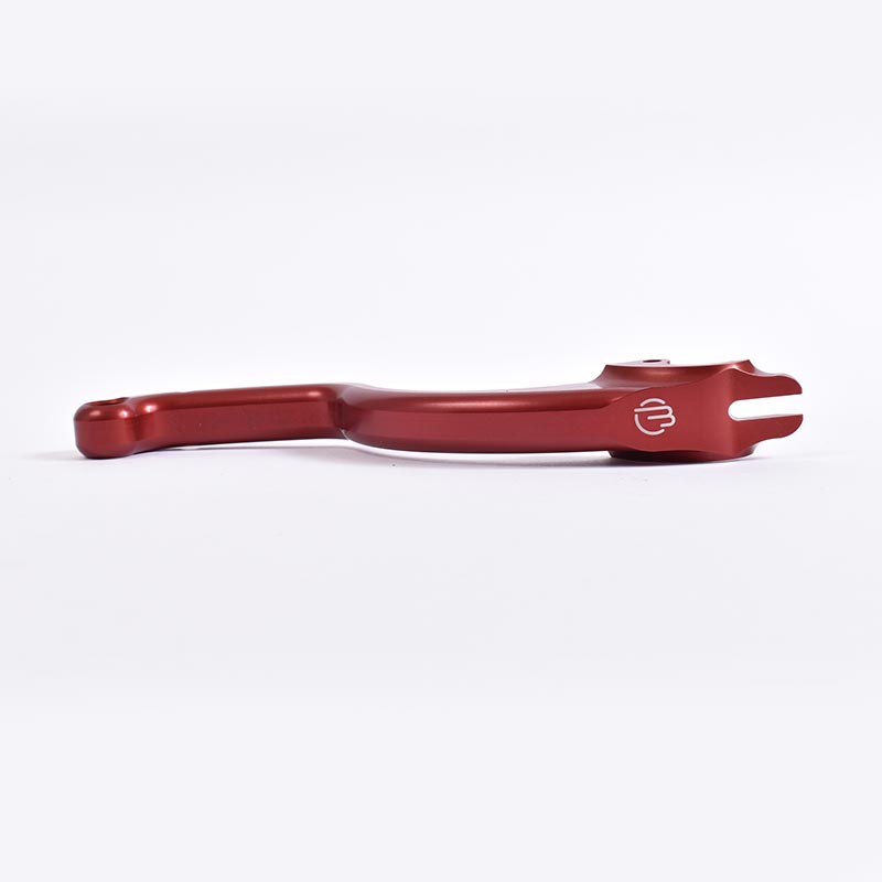 Levier radial moto MLE5 rouge Beringer. Blackpines.fr