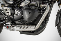 Ligne echappement Racing Zard pour Triumph Scrambler 400X et Speed 400. Blackpines.fr