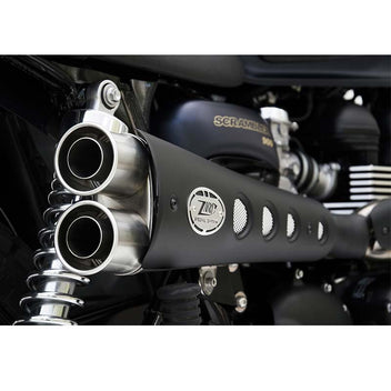 Ligne d'échappement Zard pour Triumph Scrambler 900. Blackpines.fr