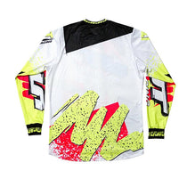 Dos du maillot MX 90 Swash jaune JT Racing.
