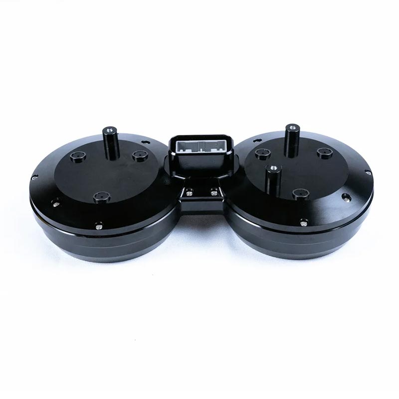Mini boîtier compteur alu CNC Bonvent Motorbikes pour Triumph.