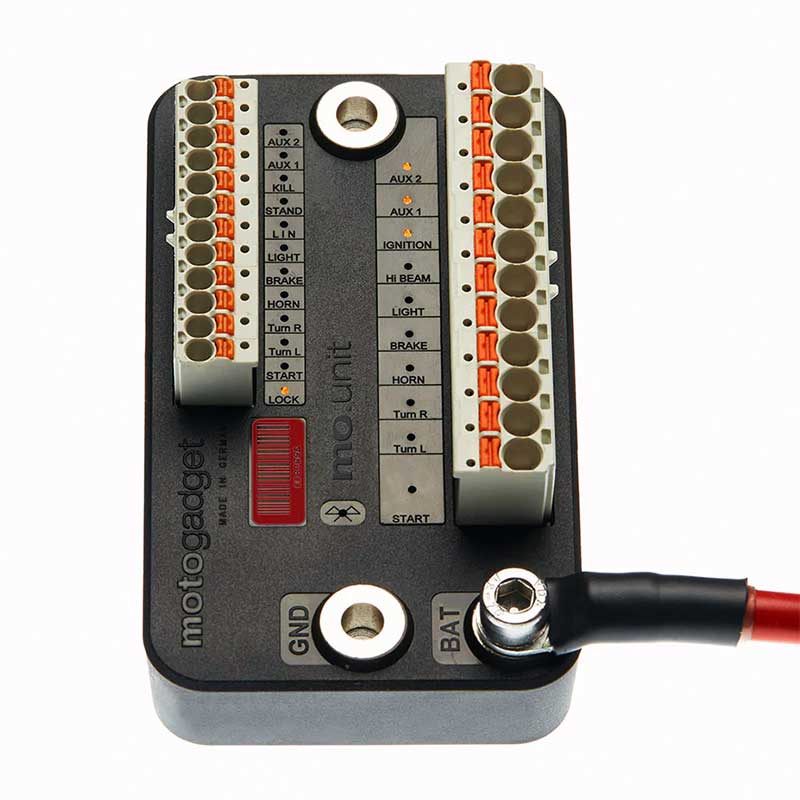 Mo.Unit Basic Motogadget. Blackpines.fr