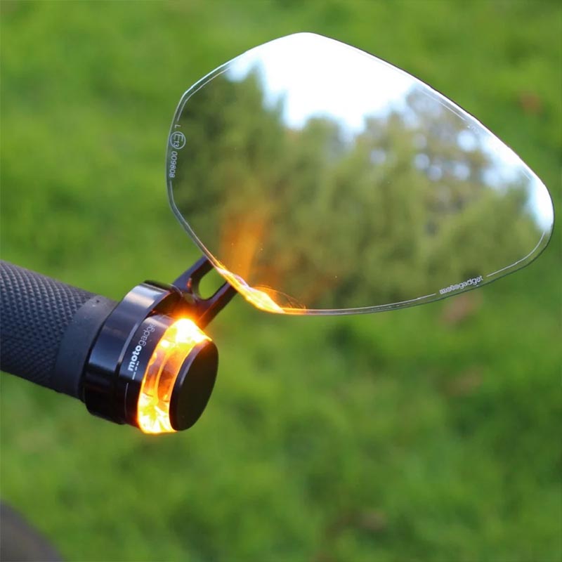 Retroviseur moto embout de guidon mo.view Sport 60 Flip Motogadget. Blackpines.fr