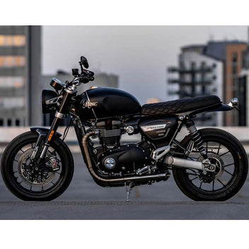 Selle SPEED DIAMOND pour Triumph Speed Twin 1200 | Motone Customs - blackpines.fr