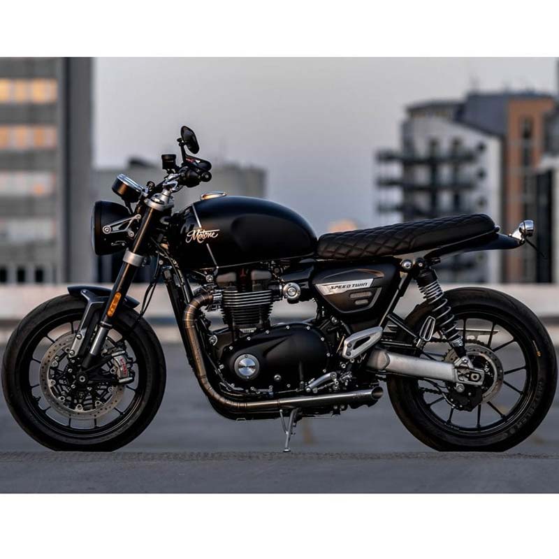 Selle SPEED DIAMOND pour Triumph Speed Twin 1200 | Motone Customs - blackpines.fr
