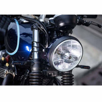 Patte de phare moto Giger Motone Customs. Blackpines.fr