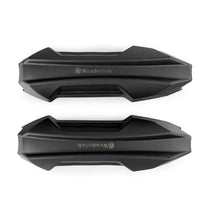 pads noirs pour crash bars Wunderlich. Blackpines.fr