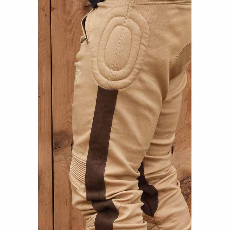 Pantalon moto Desert CE couleur sable Age of Glory. Blackpines.fr