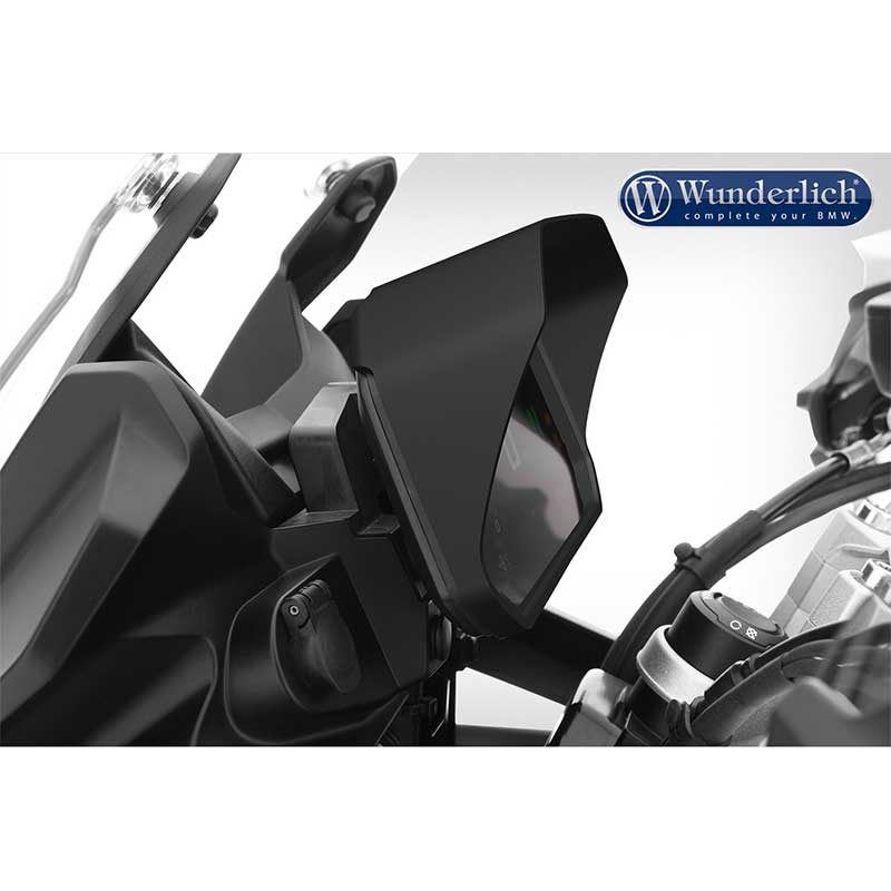 Visiere pare-soleil cockpit TFT 6,5 pouces moto BMW. Blackpines.fr