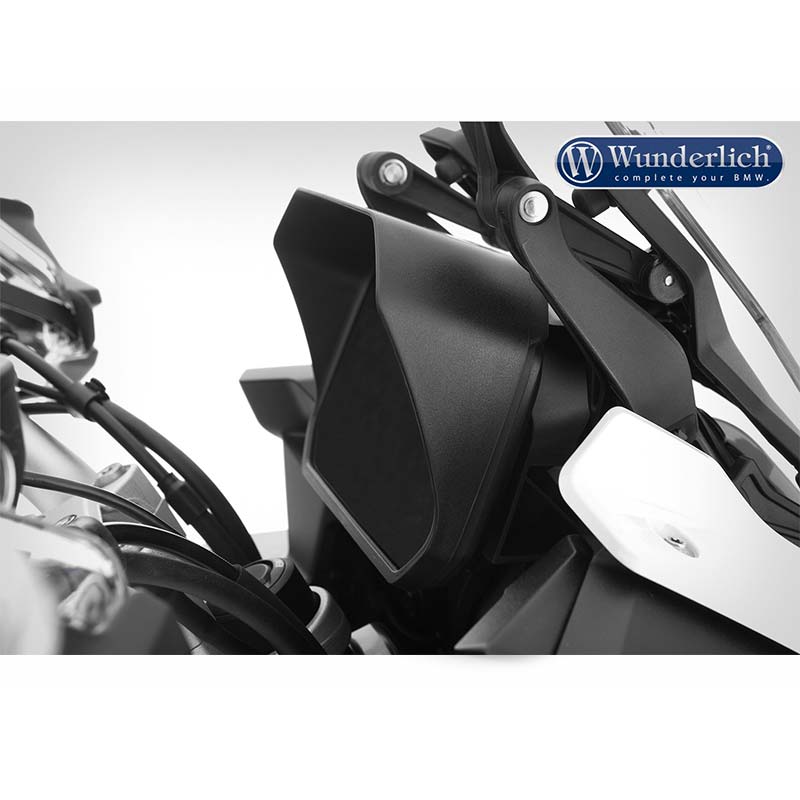 Visiere pare-soleil cockpit TFT 6,5 pouces moto BMW. Blackpines.fr