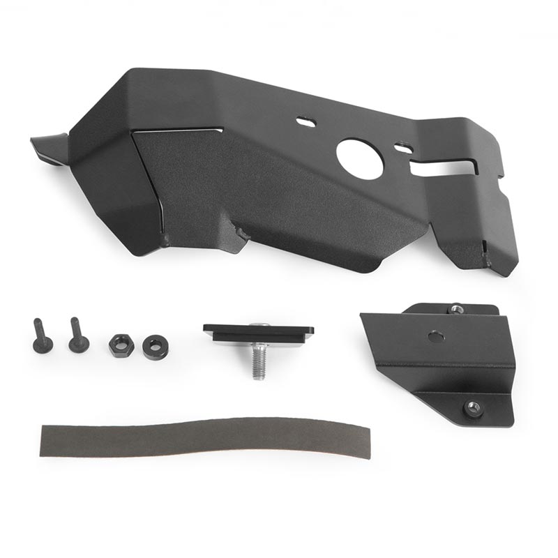 Plaque de protection de cardan moto BMW Wunderlich. Blackpines.fr