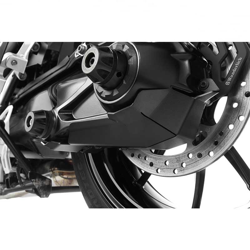 Plaque de protection de cardan moto BMW Wunderlich. Blackpines.fr
