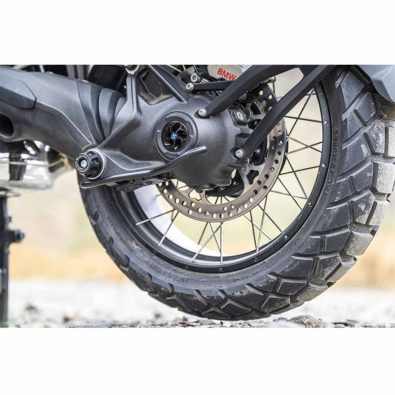 Tampon protecteur cardan arriere moto BMW Wunderlich Doubleshock. Blackpines.fr