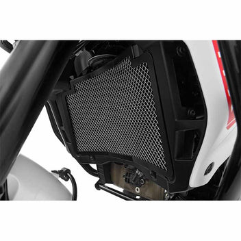 Protection radiateur moto Wunderlich Extreme pour Ducati DesertX. Blackpines.fr