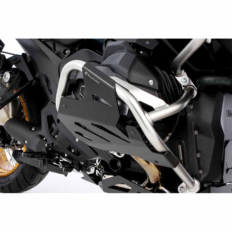 Protection des caches culbuteurs Wunderlich pour BMW R1300GS. Blackpines.fr