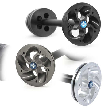 Protege cardan Doubleshock et cache moyeu Tornado Wunderlich pour moto BMW. Blackpines.fr