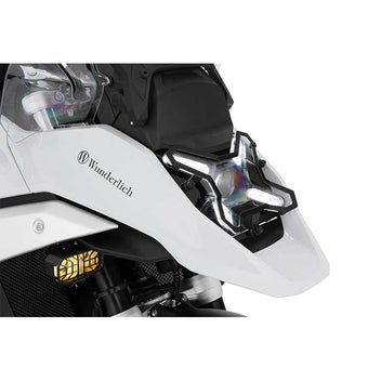 Protege phare moto CLEAR Wunderlich pour BMW R1300GS. Blackpines.fr