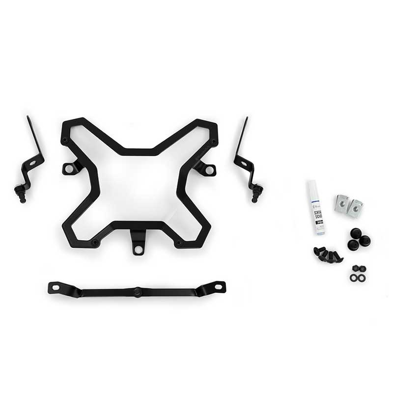 Protege phare moto CLEAR Wunderlich pour BMW R1300GS. Blackpines.fr