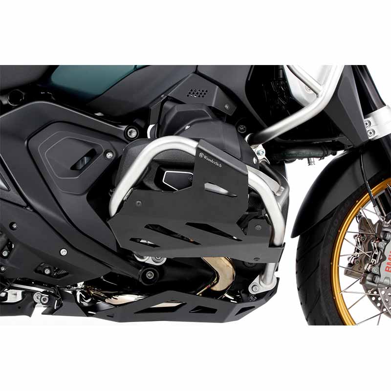 Protection des caches culbuteurs Wunderlich pour BMW R1300GS. Blackpines.fr