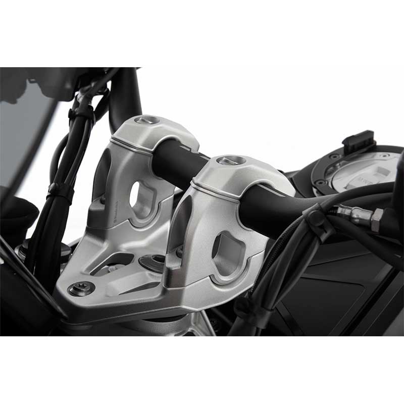 Rehausseur guidon 38mm pour BMW R1300GS Wunderlich Ergo+. Blackpines.fr
