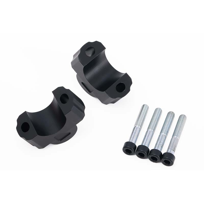 Rehausseur de guidon Wunderlich 25mm Ergo pour Harley Pan America 1250. Blackpines.fr