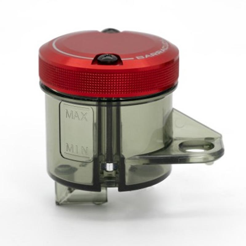 Bocal liquide frein ou embrayage rouge diametre 50 mm Barracuda. Blackpines.fr