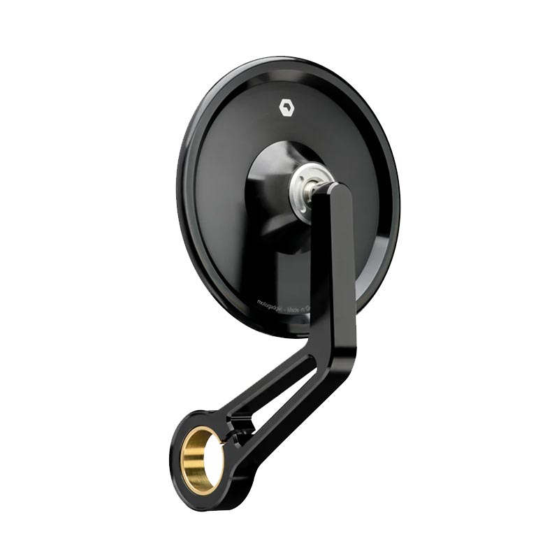 Retroviseur moto rond embout de guidon mo.view Classic 130 Motogadget. Blackpines.fr