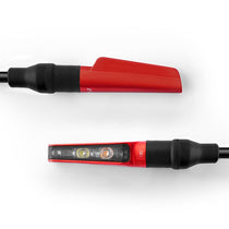 Clignotant moto Rizoma Corsa S FR115R Vulcan Red. Blackpines.fr