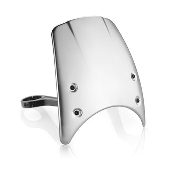 Saute-vent Rizoma ZBW081A argent pour BMW RnineT. Blackpines.fr