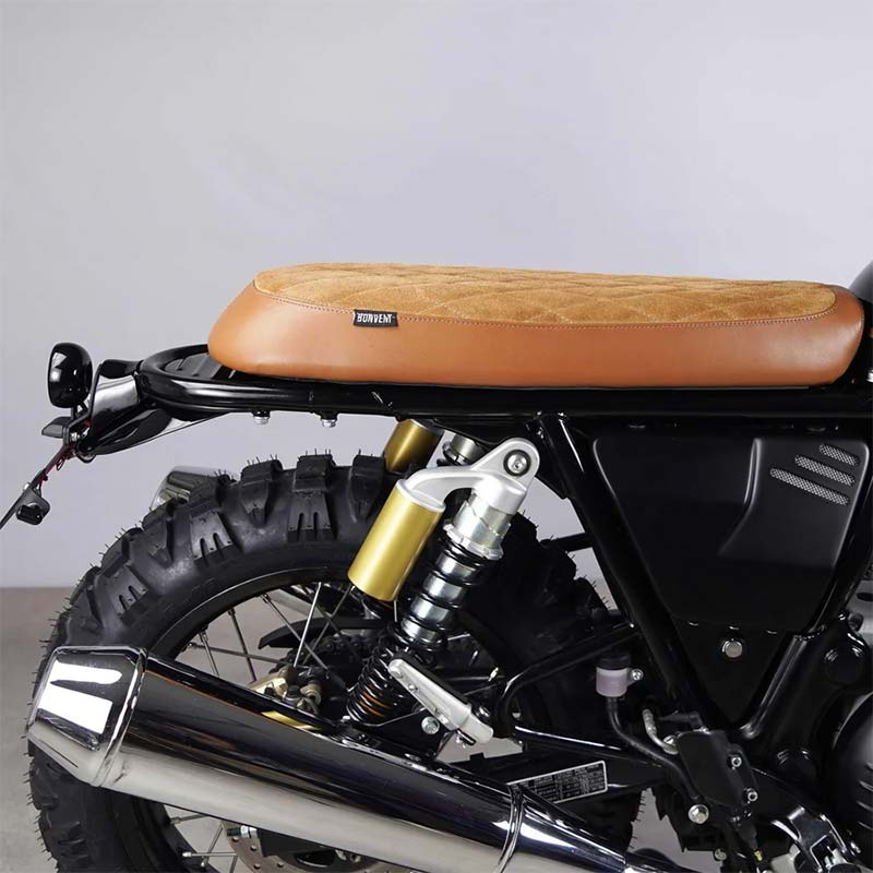 Klassischer Flachsitz für Interceptor und Continental GT | Bonvent Motorräder