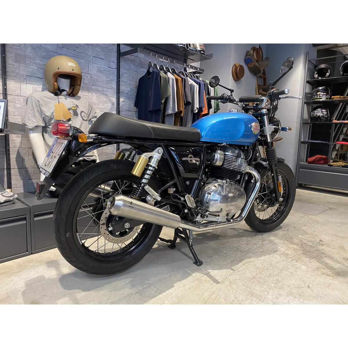 Silencieux Inox brossé Royal Enfield 650 Continental Gt & Interceptor | IXRACE - blackpines.fr