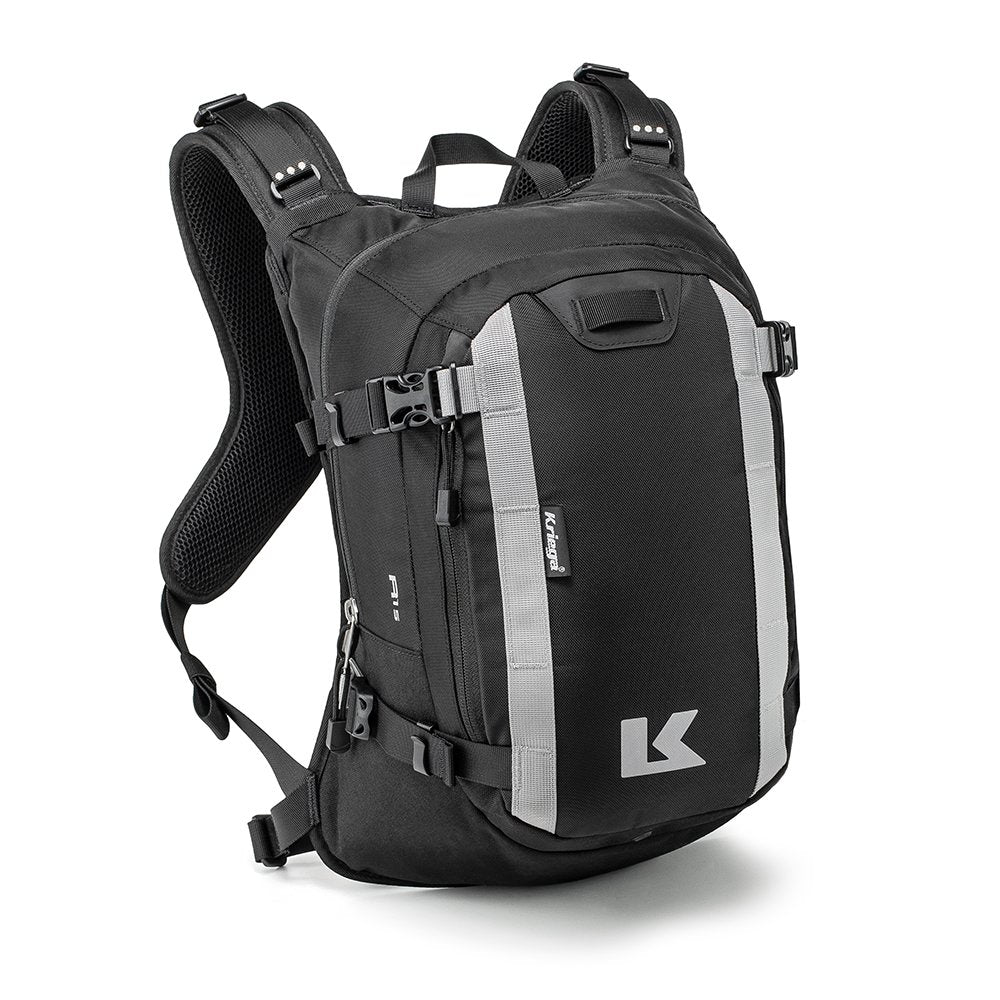Sac à dos moto Kriega 15 litres R15 noir.