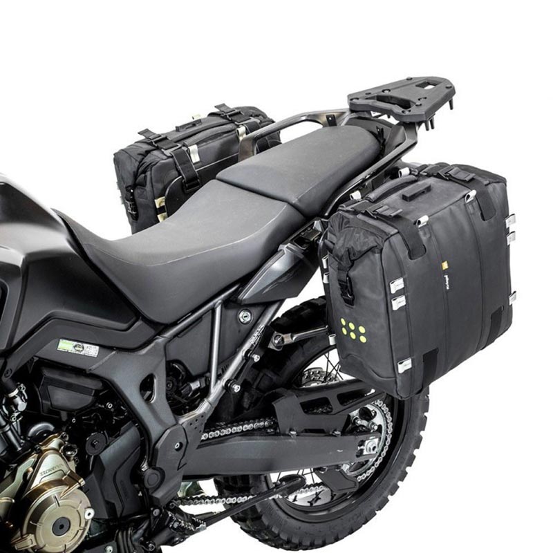 Sacoche moto latérale souple étanche Kriega Overland OS32.