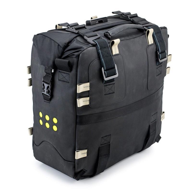 Sacoche moto latérale souple étanche Kriega Overland OS32.