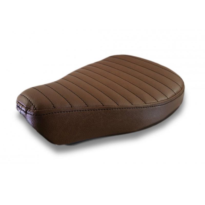 Selle Bobber solo marron grande taille C-Racer. Blackpines.fr
