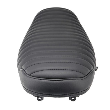 Selle fine noire moto The Krait Motone Custom pour Triumph Bonneville. Blackpines.fr