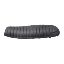 Selle fine noire moto The Krait Motone Custom pour Triumph Bonneville. Blackpines.fr