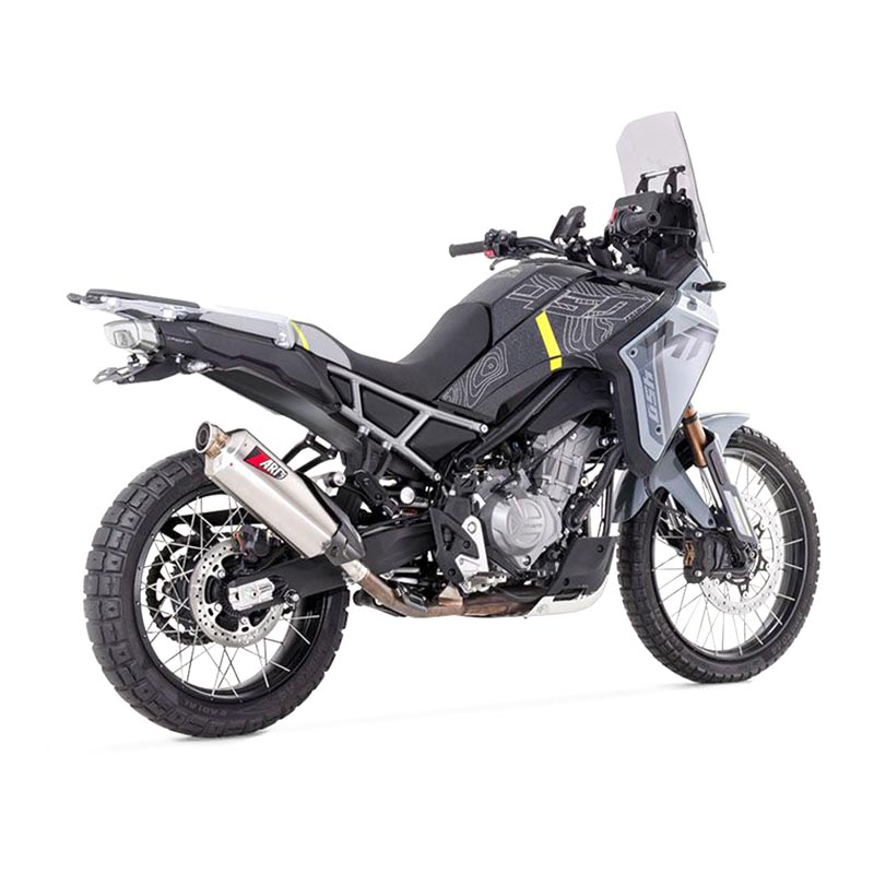 Silencieux Slip-on Zard pour CF Moto MT450 2024-2026.