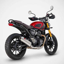 Silencieux moto Zard pour Triumph Scrambler 400x et Speed 400. Blackpines.fr