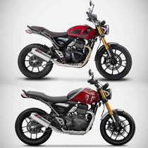 Silencieux moto Zard pour Triumph Scrambler 400x et Speed 400. Blackpines.fr
